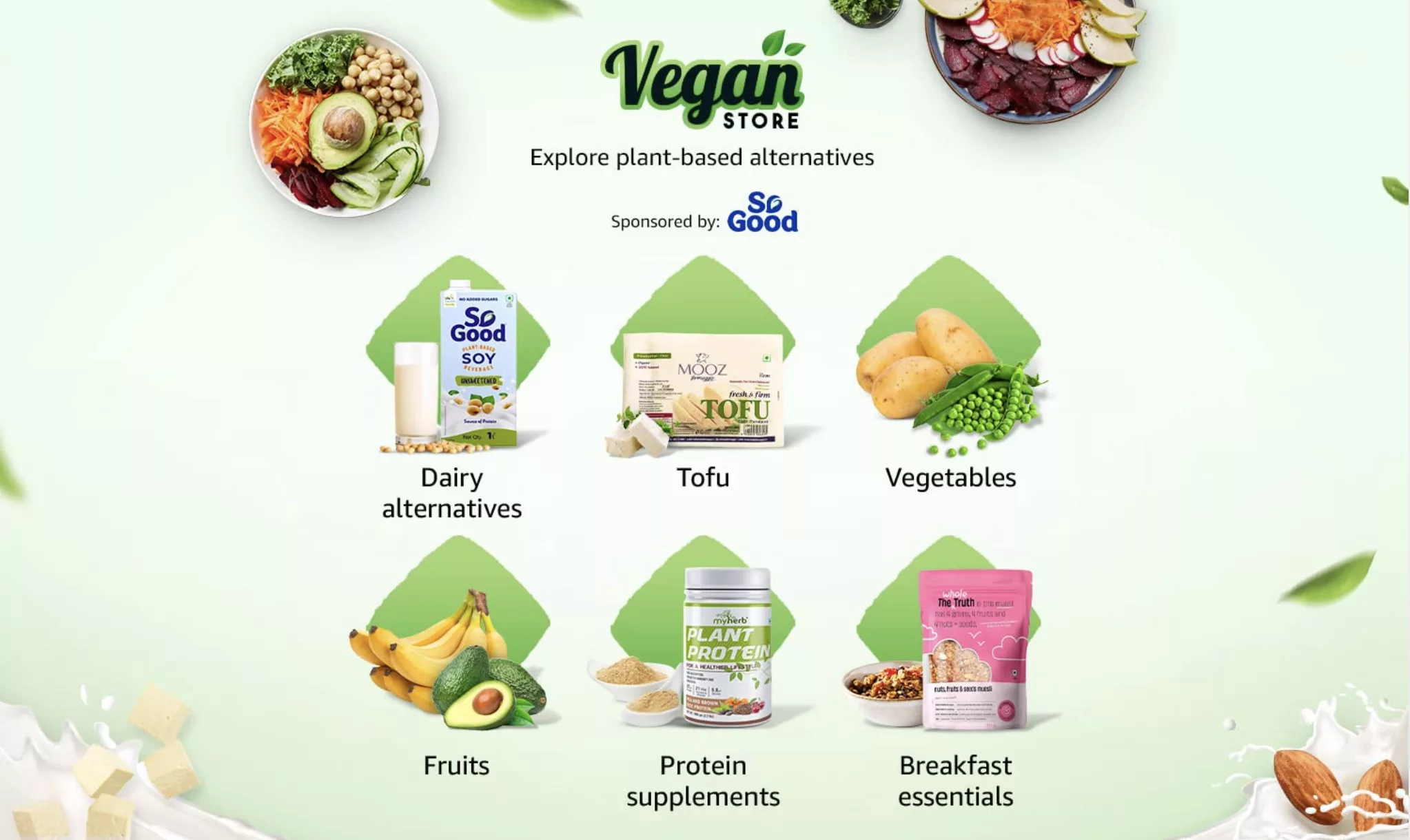 The Rise of Plant-Based Eating: Amazon Fresh Curates a Vegan Store to Meet the Growing Demand in India